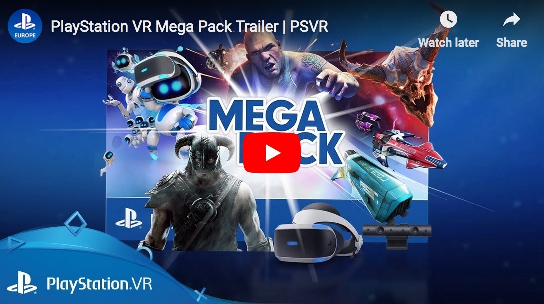 سوني: PS VR Mega Pack  مع 5 ألعاب مجانية.. قريباً!