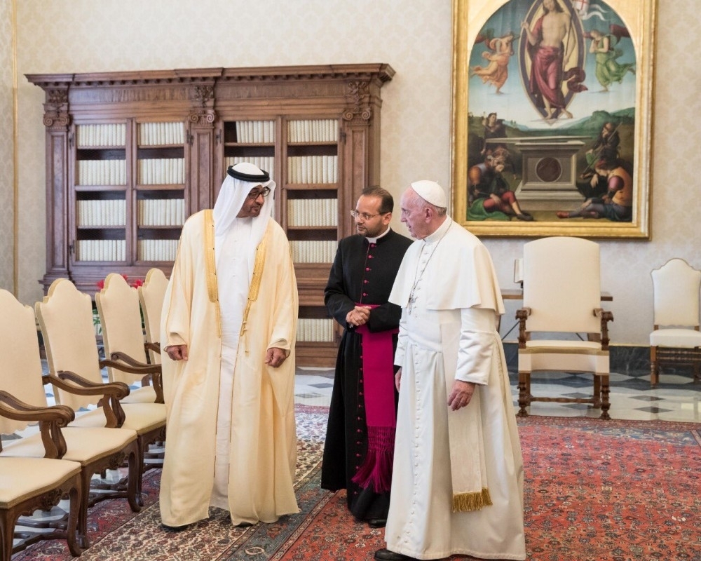 الإمارات تستقبل البابا فرنسيس فبراير المقبل