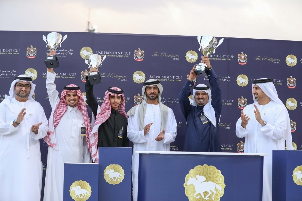 «طلاب الخالدية» بطل كأس رئيس الدولة للخيول العربية الأصيلة