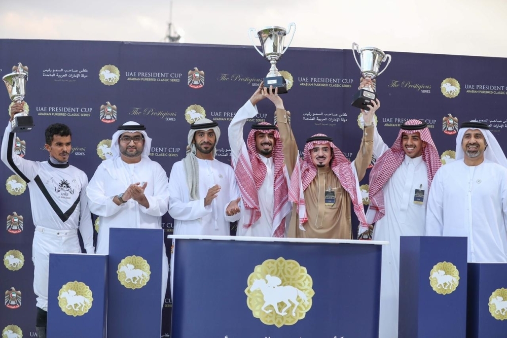 «طلاب الخالدية» بطل كأس رئيس الدولة للخيول العربية الأصيلة