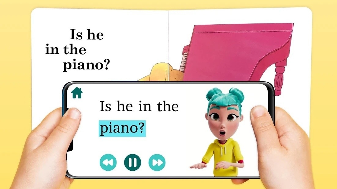 تطبيق إلكتروني يحول النصوص في قصص الأطفال إلى لغة إشارة