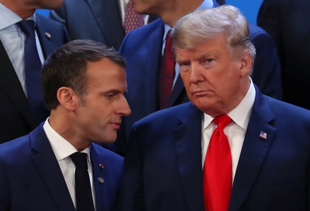 فرنسا تطلب من ترامب عدم التدخل في شؤونها السياسة الداخلية