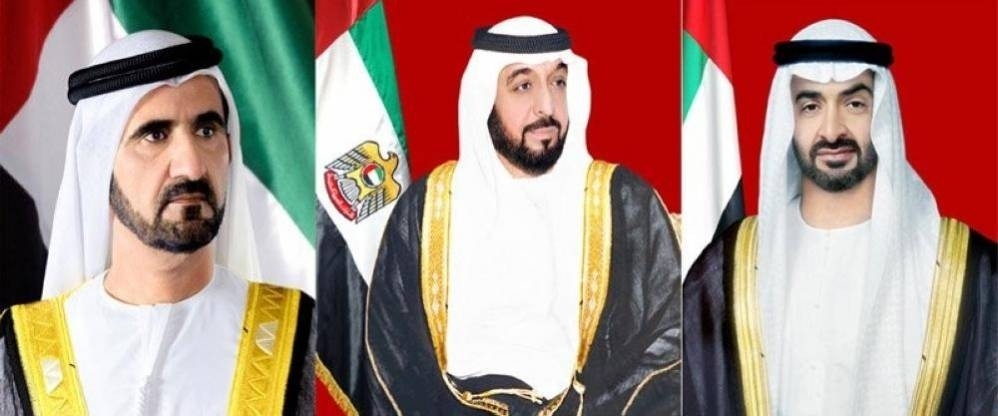خليفة ونائبه ومحمد بن زايد يهنئون ملك البحرين باليوم الوطني لبلاده