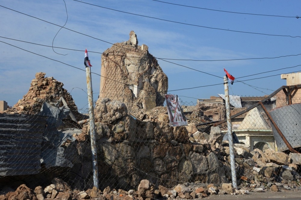 بتمويل إماراتي .. وضع حجر الأساس لإعادة بناء جامع النوري في الموصل