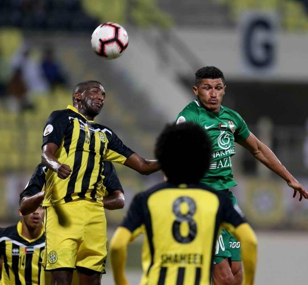كلباء يفرض التعادل على شباب الأهلي في كأس الخليج العربي