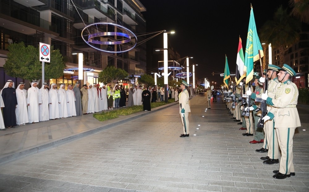 مسيرة لمرشحي الدفعة الـ 26 في أكاديمية شرطة دبي