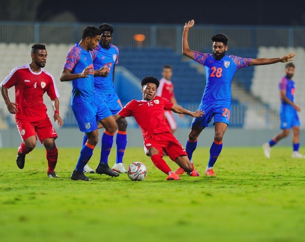 تعادل سلبي بين عمان والهند استعداداً لكأس آسيا
