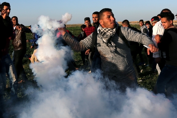 إصابات شرقي غزة في جمعة «مقاومة التطبيع»