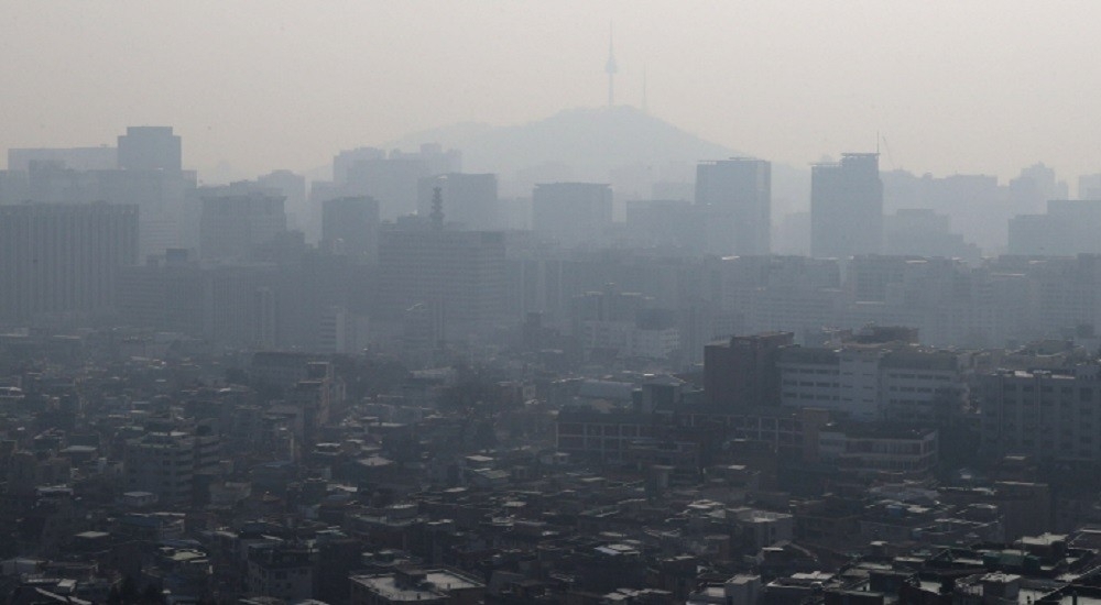 غبار ناعم يغطي سماء كوريا الجنوبية