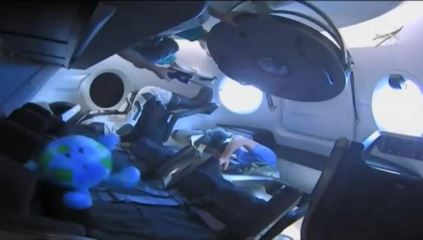 مركبة «سبيس أكس» تلتحم بمحطة الفضاء الدولية بنجاح