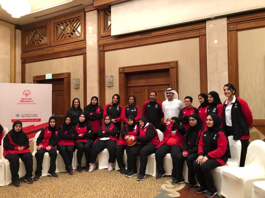 سلة سيدات الإمارات جاهزة 
للأولمبياد الخاص