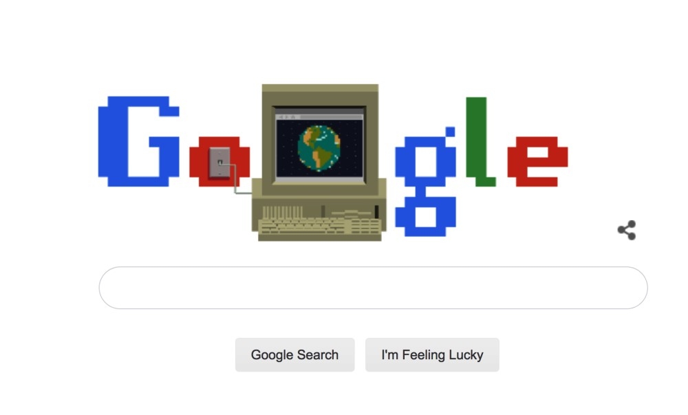 غوغل يحتفل بالذكرى الـ 30 للشبكة العنكبوتية العالمية
