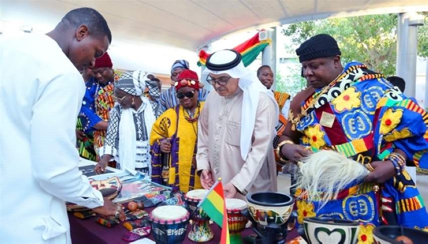 تراث وسحر أدغال غانا 
في قلب الشارقة