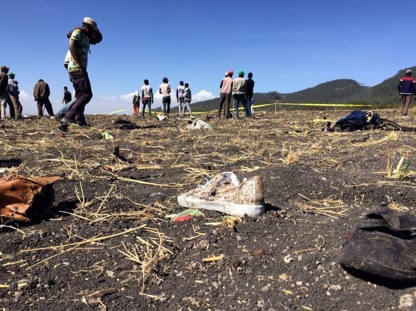 غضب ذوي ضحايا الطائرة الإثيوبية المنكوبة لهذا السبب