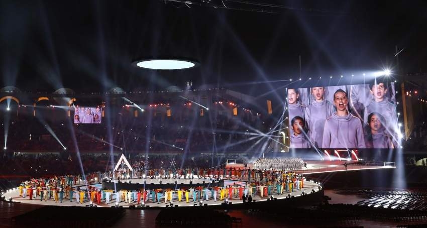 انطلاق حفل افتتاح دورة الألعاب العالمية للأولمبياد الخاص ـ أبوظبي 2019