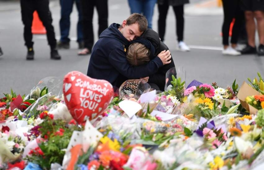 تضامُن مع ذوي ضحايا الاعتداء الإرهابي على المسجدين في نيوزيلندا