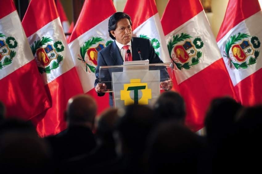 القبض على رئيس بيرو السابق مخموراً في كاليفورنيا