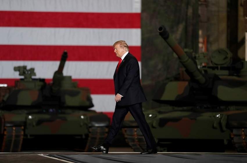 ترامب: أمريكا تعتزم ترك 400 جندي في سوريا وهزيمة داعش الليلة
