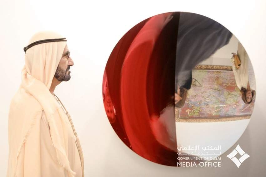 محمد بن راشد: «آرت دبي» رسالة إنسانية موجهة إلى ثقافات العالم