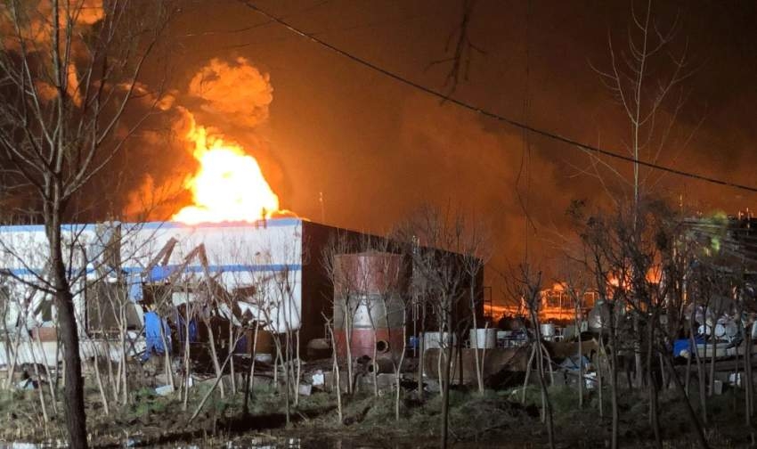 الصين: 47 قتيلاً جراء انفجار في مصنع للكيماويات