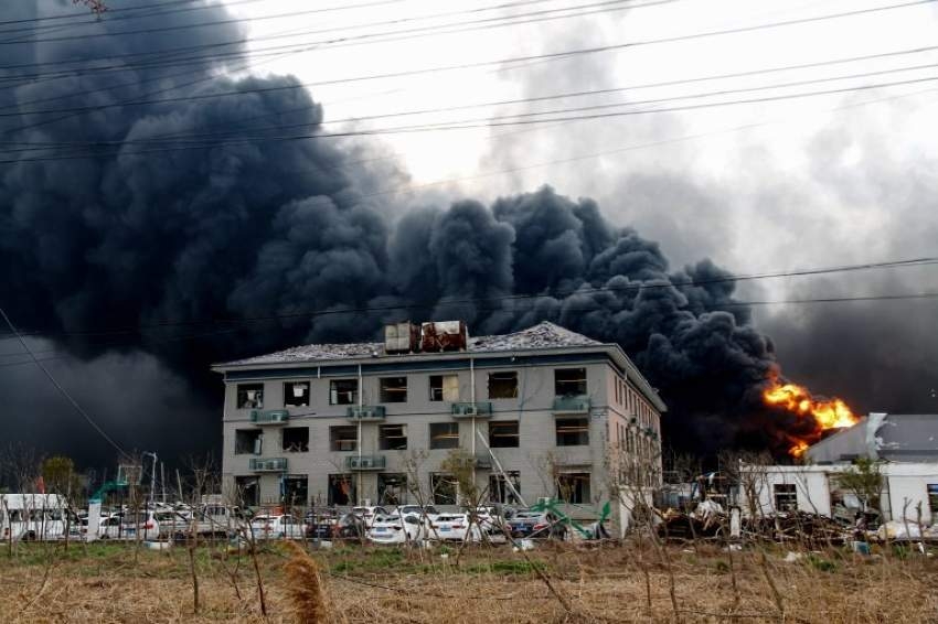 ارتفاع عدد قتلى انفجار في مصنع للمبيدات الحشرية بالصين إلى 78