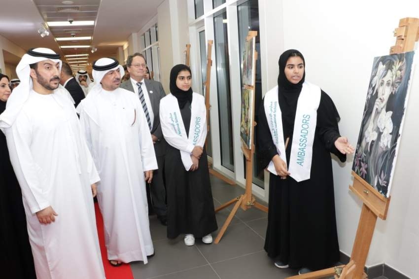 300 عمل في معرض الفنون السنوي لمدارس الإمارات الوطنية