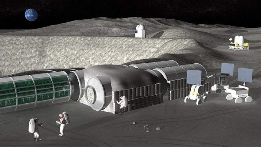 قاعدة يابانية على القمر باستخدام الروبوت