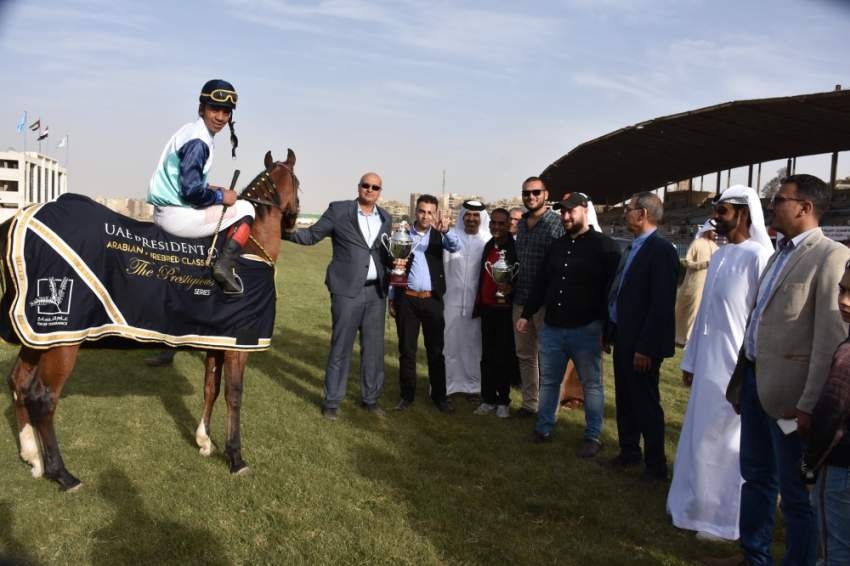 «مراد سعفان» بطل افتتاح كأس رئيس الدولة للخيول بالقاهرة