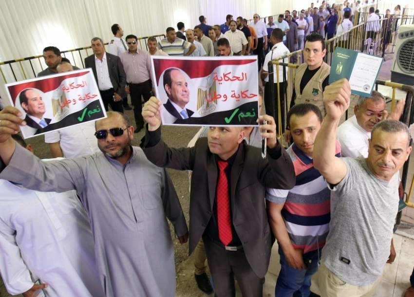 بدء التصويت في استفتاء على تعديلات دستورية في مصر