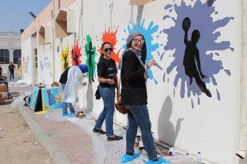 دبي العطاء تقوم بعملية تجديد المدرسة الأهلية الخيرية للبنات في الشارقة