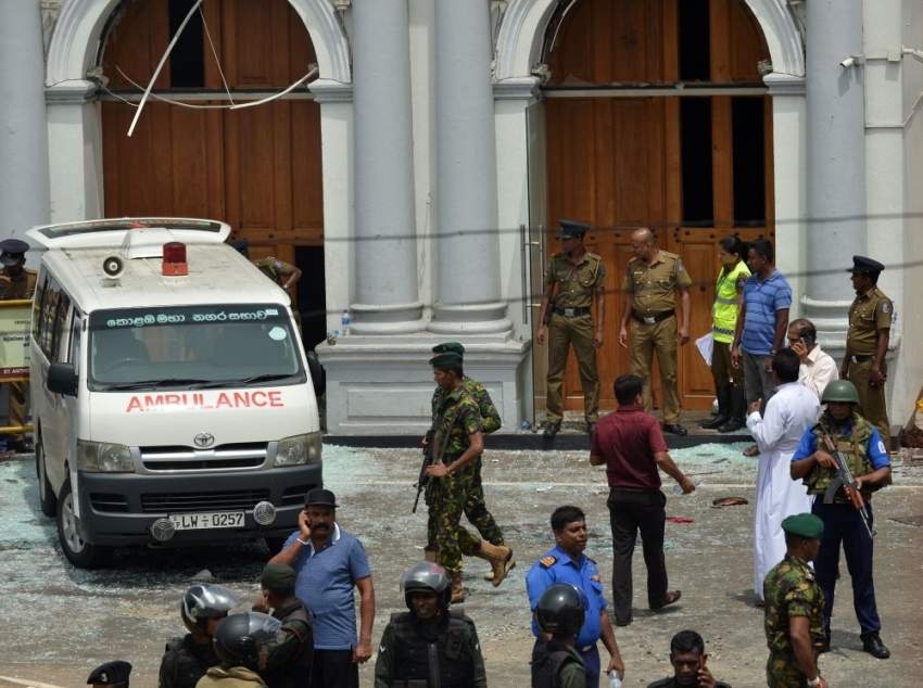 اعتقال 7 مشتبه بهم بتنفيذ تفجيرات سريلانكا
