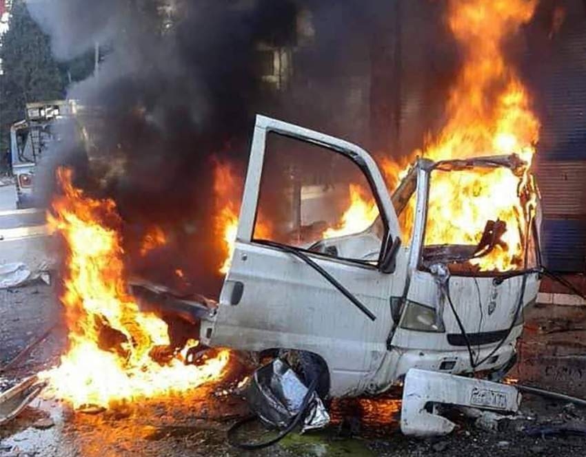 قتيل و3 جرحى في انفجار سيارة مفخخة جنوب دمشق