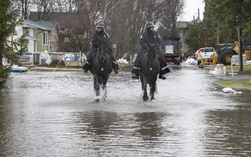 الفيضانات تُجبر كندا على إعلان حالة الطوارئ بمونتريال
