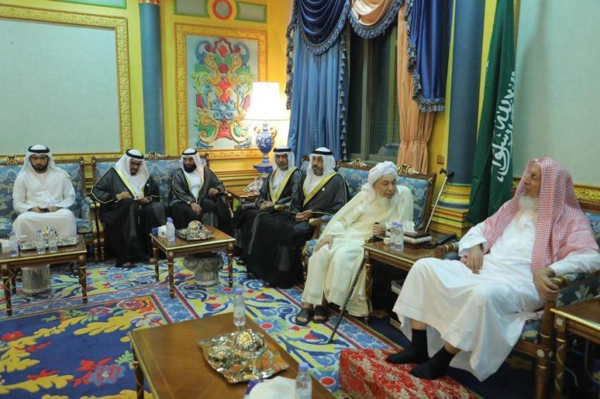 مفتي السعودية يستقبل رئيس وأعضاء مجلس الإمارات للإفتاء الشرعي