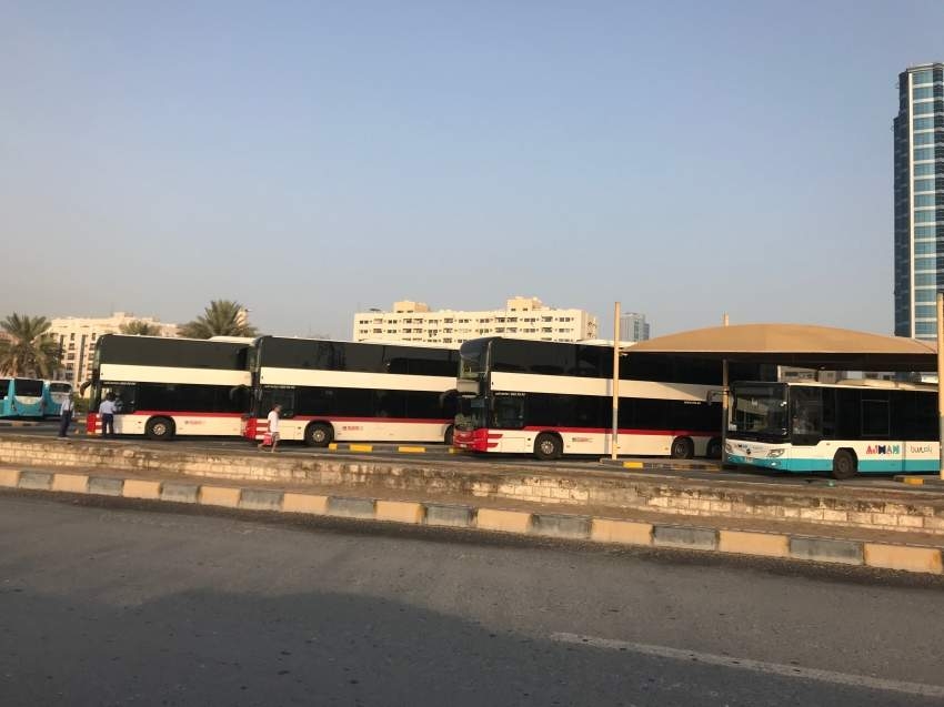 مواصلات عجمان تمدد مواعيد الحافلات في العيد