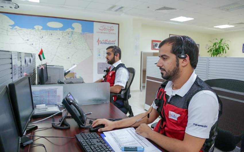 "إسعاف دبي" تعاملت مع 3554 حالة خلال إجازة عيد الفطر