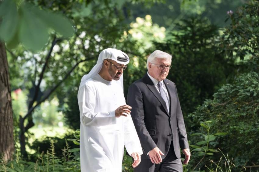 محمد بن زايد: الإمارات وألمانيا شريكتان في ترسيخ التسامح والسلام