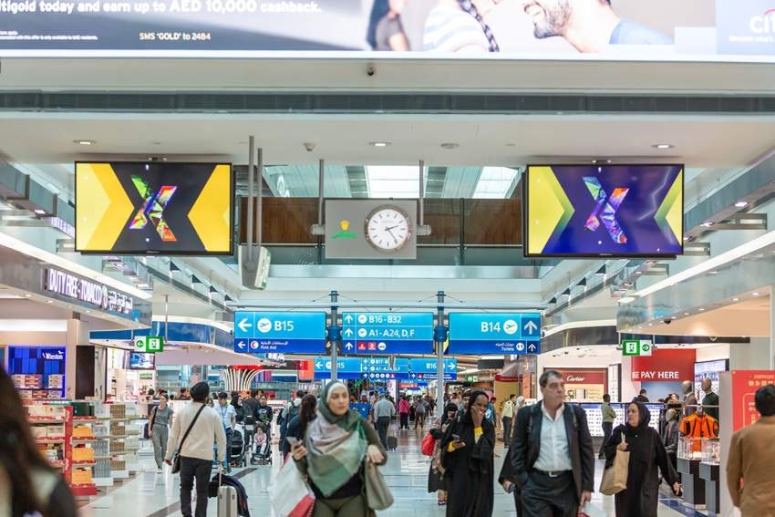 16 مليون مسافر عبر مطار دبي خلال يوليو وأغسطس