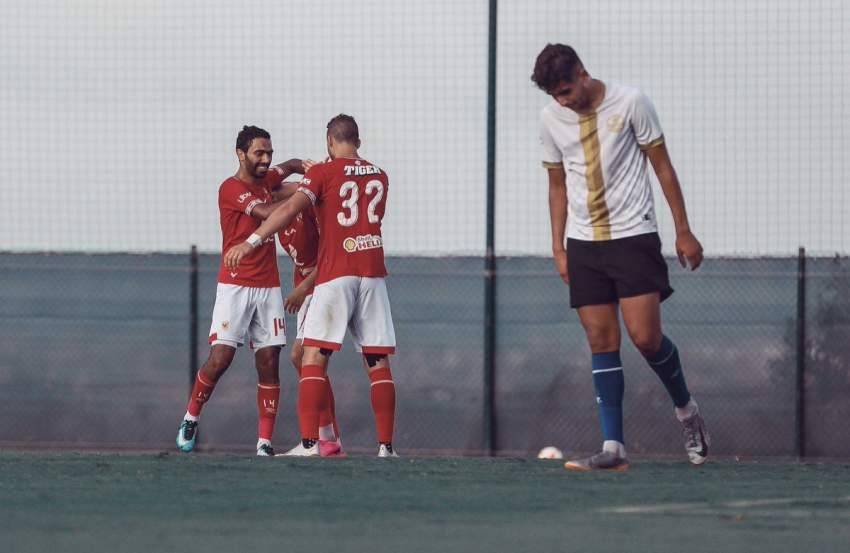 لاعبو الأهلي المصري يتعهدون بالاحتفاظ بالدوري