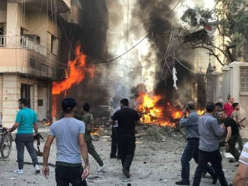 انفجار سيارة مفخخة بمدينة القامشلي شمالي سوريا