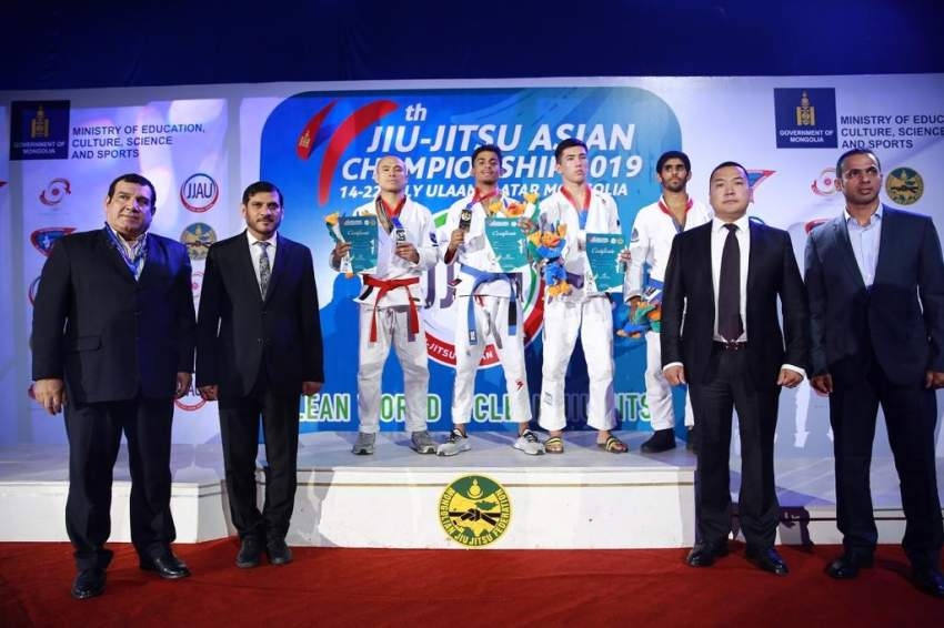 ذهبيتان وبرونزية لنجوم الإمارات في ثاني أيام بطولة آسيا للجوجيتسو