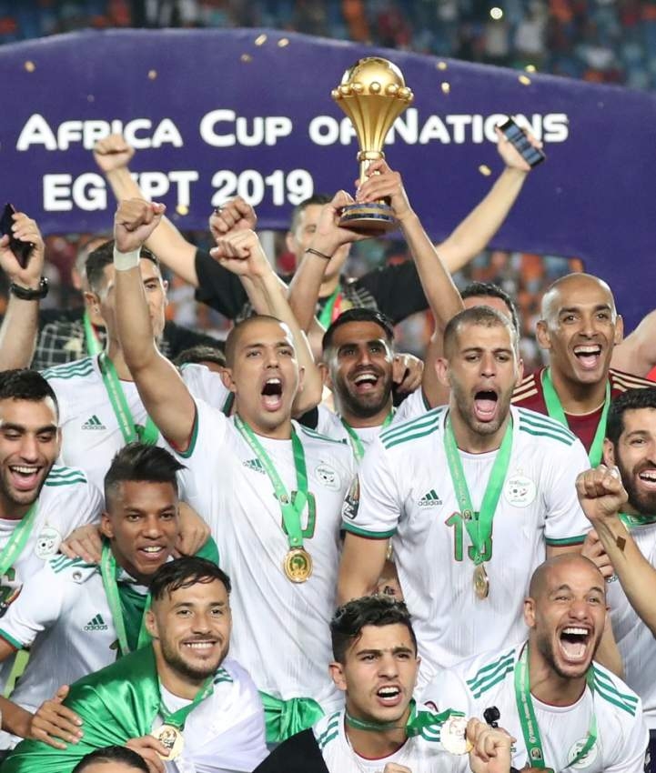 فرحة عربية جزائرية .. الجزائر بطل أمم أفريقيا