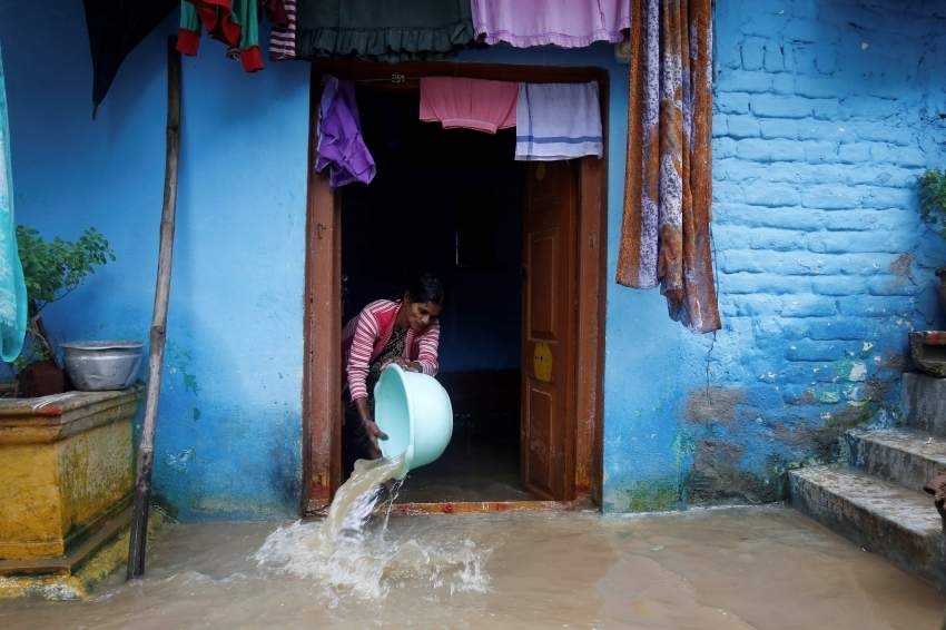 194 قتيلاً ضحايا الفيضانات والأعاصير في الهند والصين وميانيمار