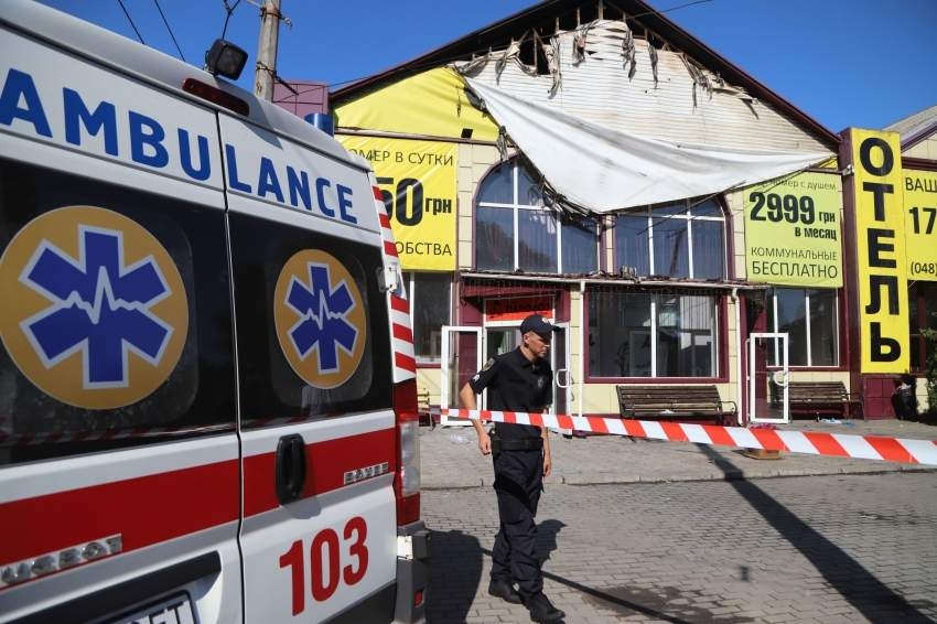 وفاة وإصابة 18 في حريق بفندق في أوكرانيا
