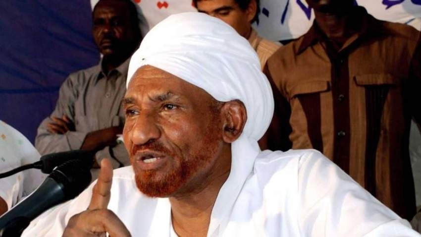 الصادق المهدي: السودان سيصبح مقراً للإرهاب إذا تُرك بلا تنمية