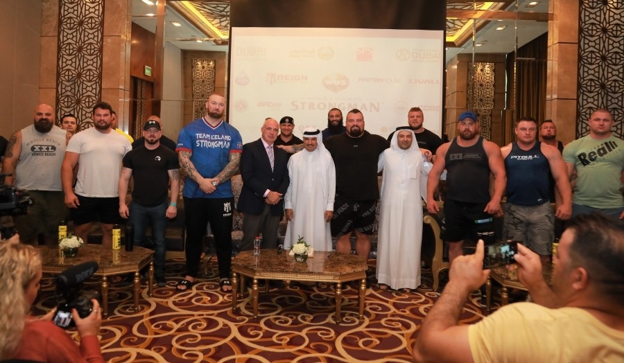 أقوى 20 رجلاً يتنافسون في دبي للتتويج باللقب العالمي