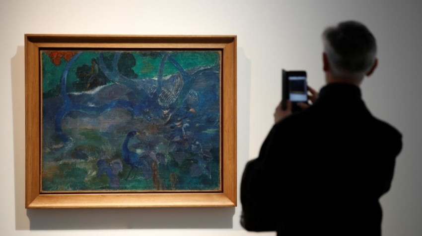لوحة نادرة لغوغان تباع بـ 9,5 مليون يورو