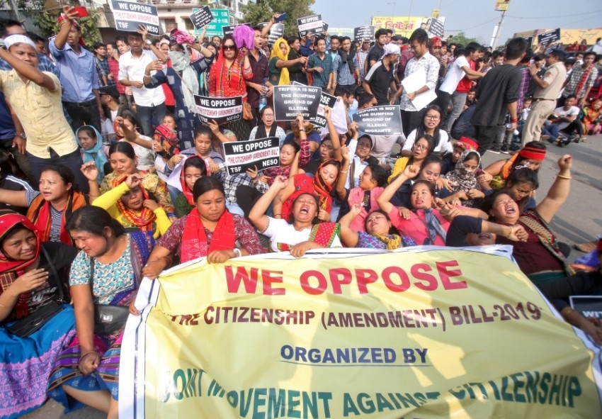 احتجاجات ضد مشروع قانون لمنح الجنسية لمهاجرين في الهند