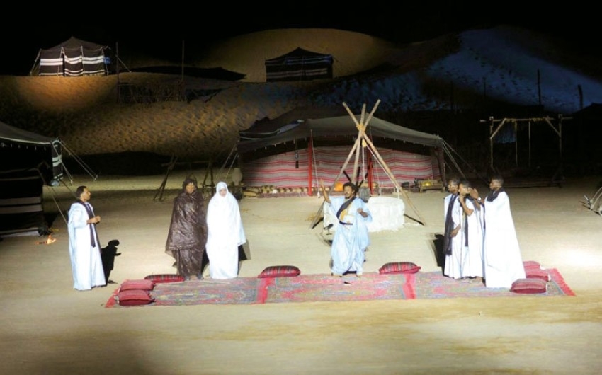 «مطايا البيان» تزيح ستار «المسرح الصحراوي 5» في الشارقة