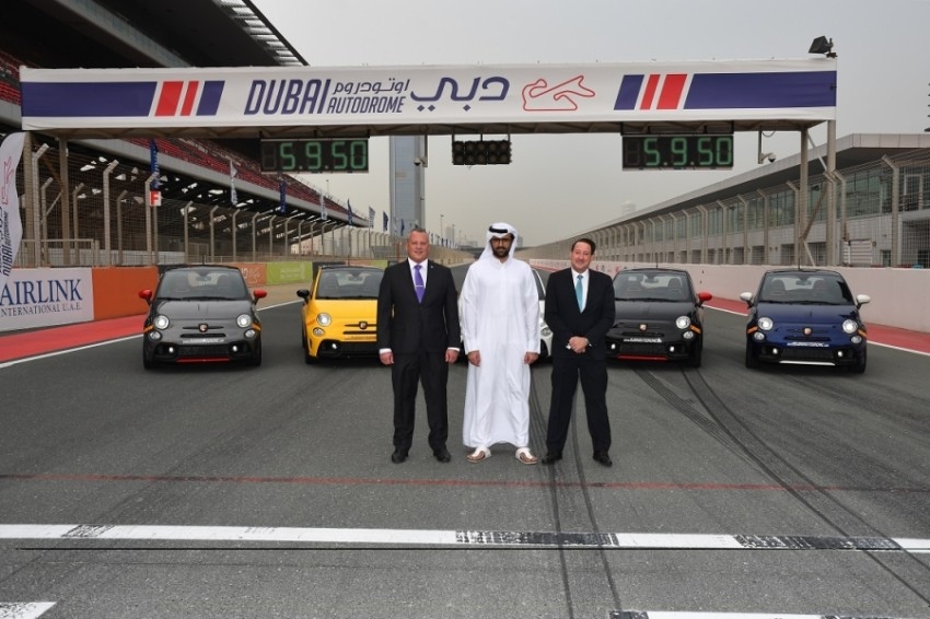 «أبارث» الإيطالية شريك السيارات الرسمي لـ«دبي أوتودروم»